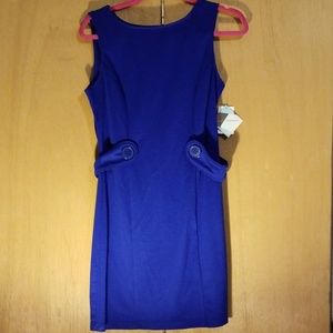 6 Degrees Blue Sleeveless Dress New w/Tags